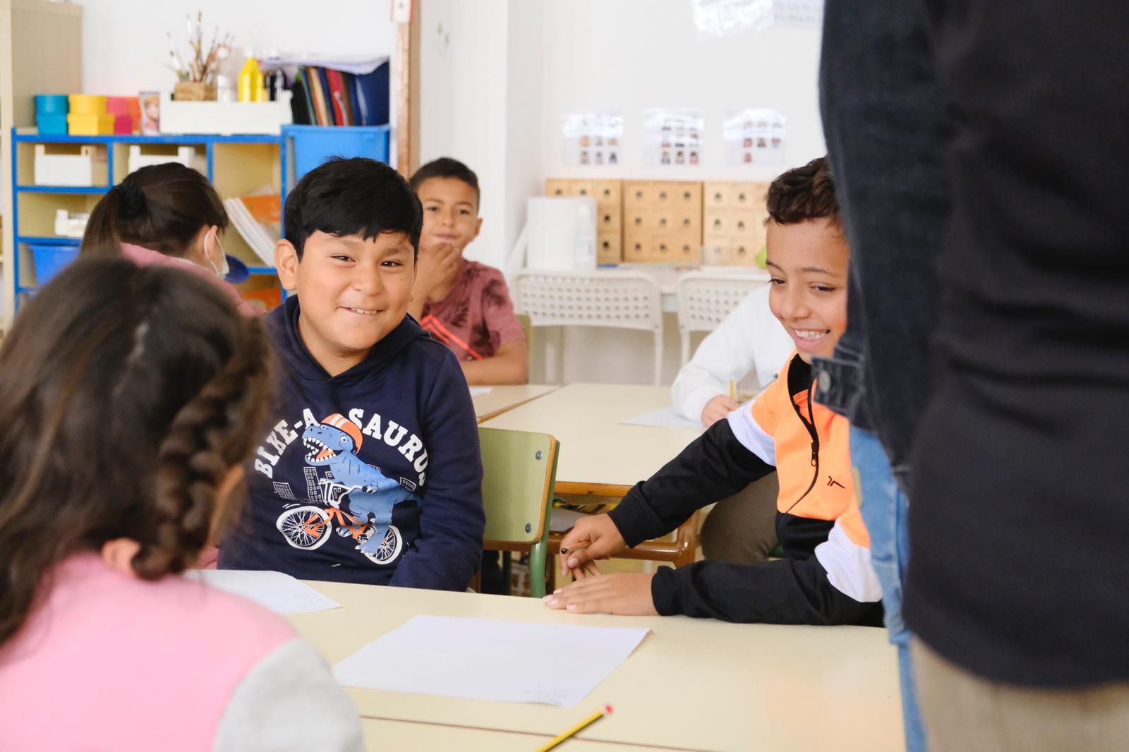 Primer día de colegio sin mascarilla en las aulas de Mallorca