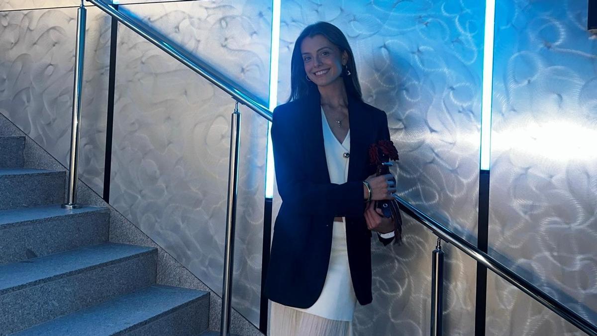La autora de la tesis, Belén Portas Núñez.