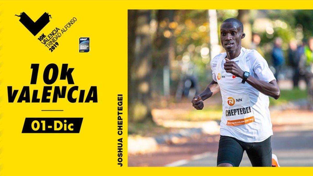 Joshua Cheptegei quiere batir el récord del mundo en el 10K Valencia Trinidad Alfonso