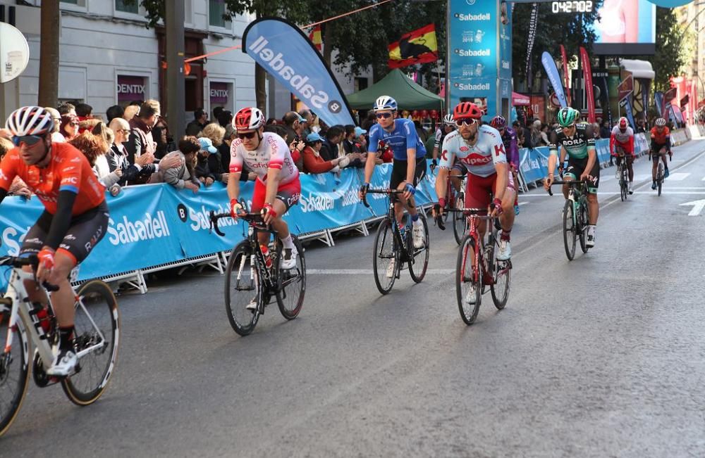 Meta de la Vuelta Ciclista a Murcia