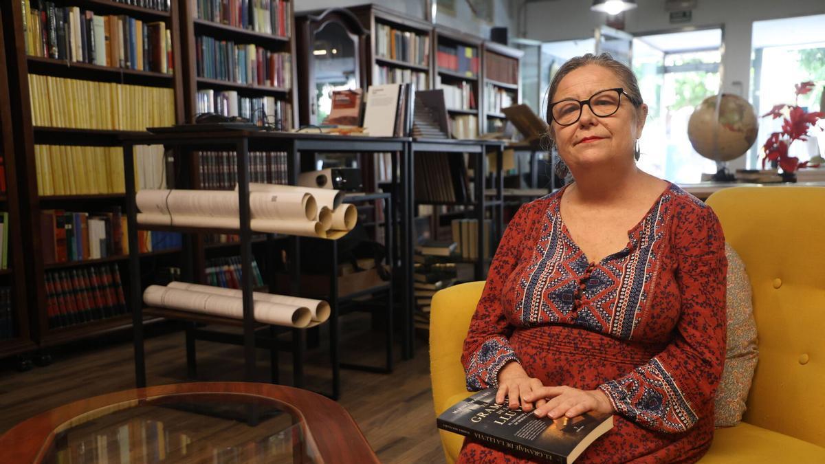 Maribel Molina, autora de 'El gramaje de la lluvia'.