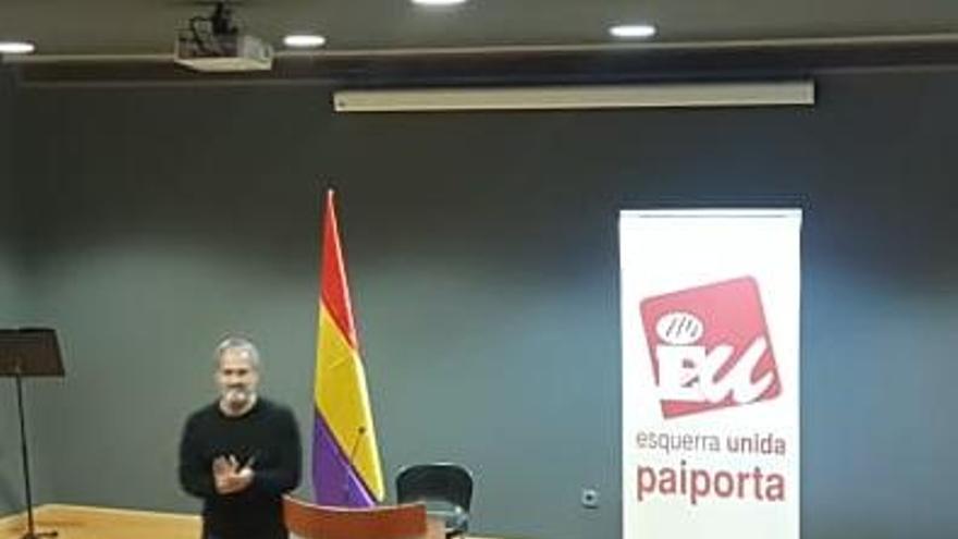 Torralba (EU) defiende su gestión en el gobierno de Paiporta en su presentación