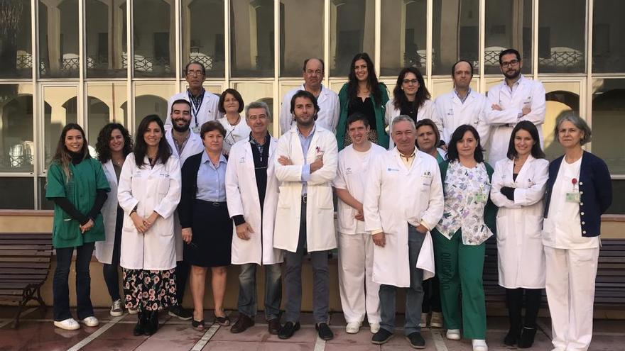 El equipo que conforma la Unidad de Dermatología del Hospital Regional.