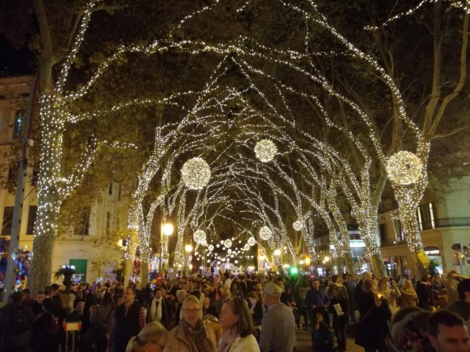 Im Rahmen eines bunten Programms auf dem Borne-Boulevard begann am Donnerstag (23.11.) das feierliche Glitzern.