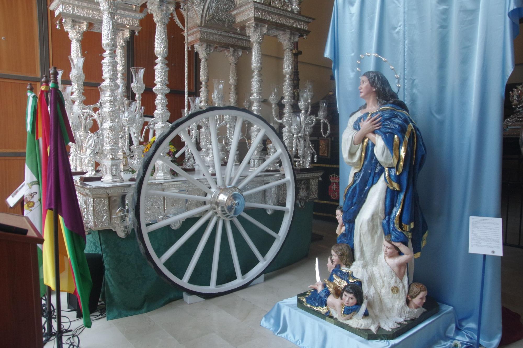 Exposición del patrimonio de las hermandades de Gloria de Málaga