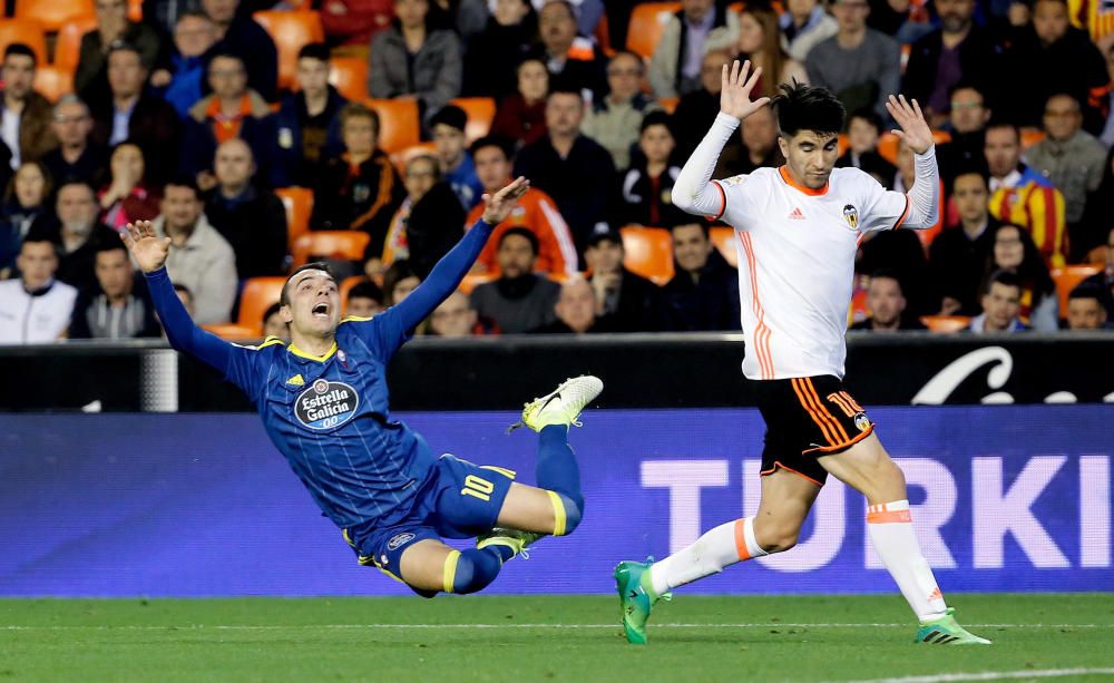 El Valencia - Celta, en fotos