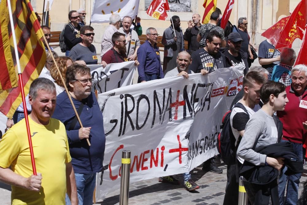 Manifestació a Girona