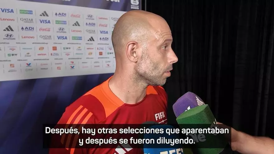 Mascherano: "Una final muy linda para el fútbol en general"