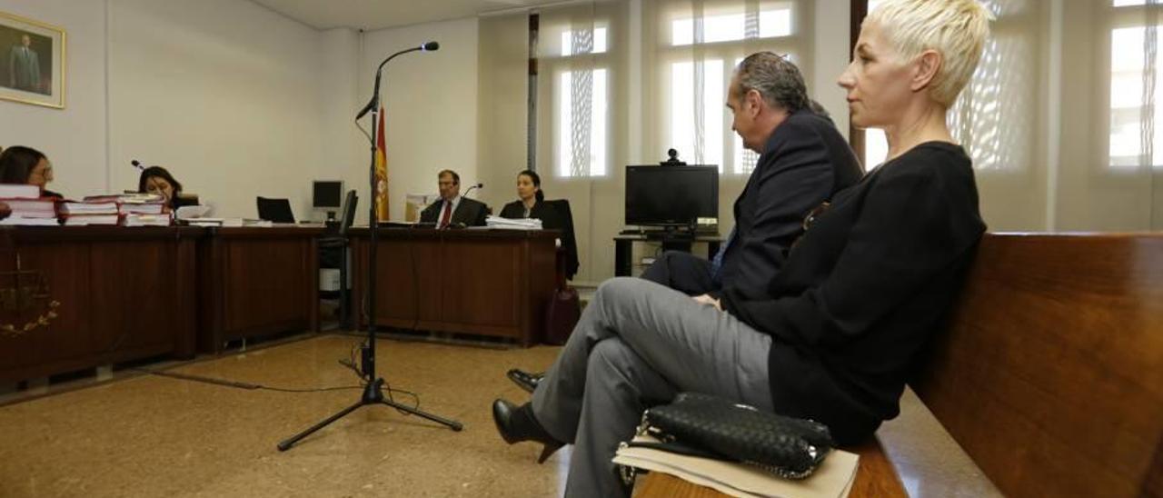 Ana Torroja (en la foto durante su juicio) compró empresas en Panamá.