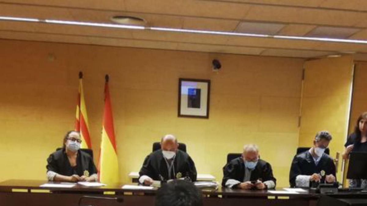 L’acusat a l’Audiència de Girona. | ARIADNA SALA