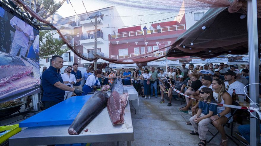 Así fue la gran fiesta del atún rojo en La Restinga (El Hierro)
