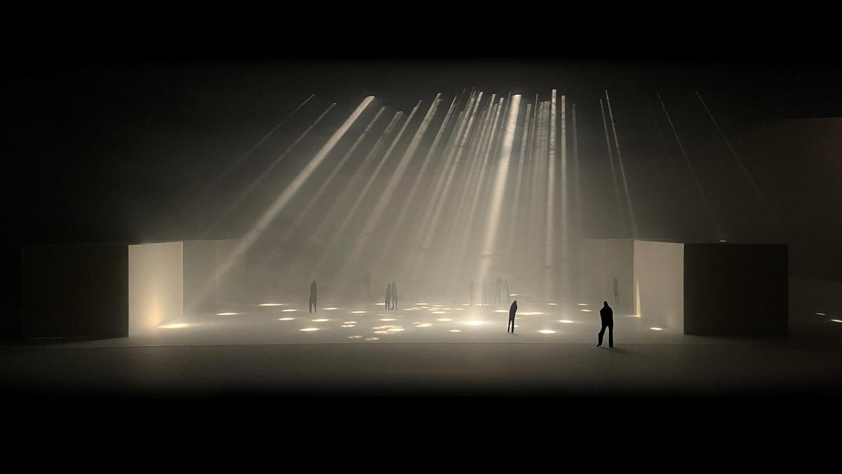 ‘Canopée', del diseñador Antoni Arola, en el festival Llum BCN 2024