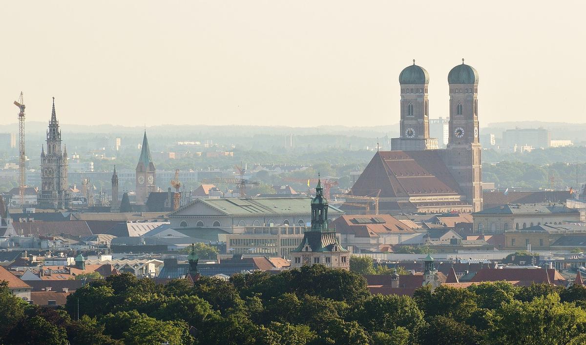 Vista panorámica de Munich