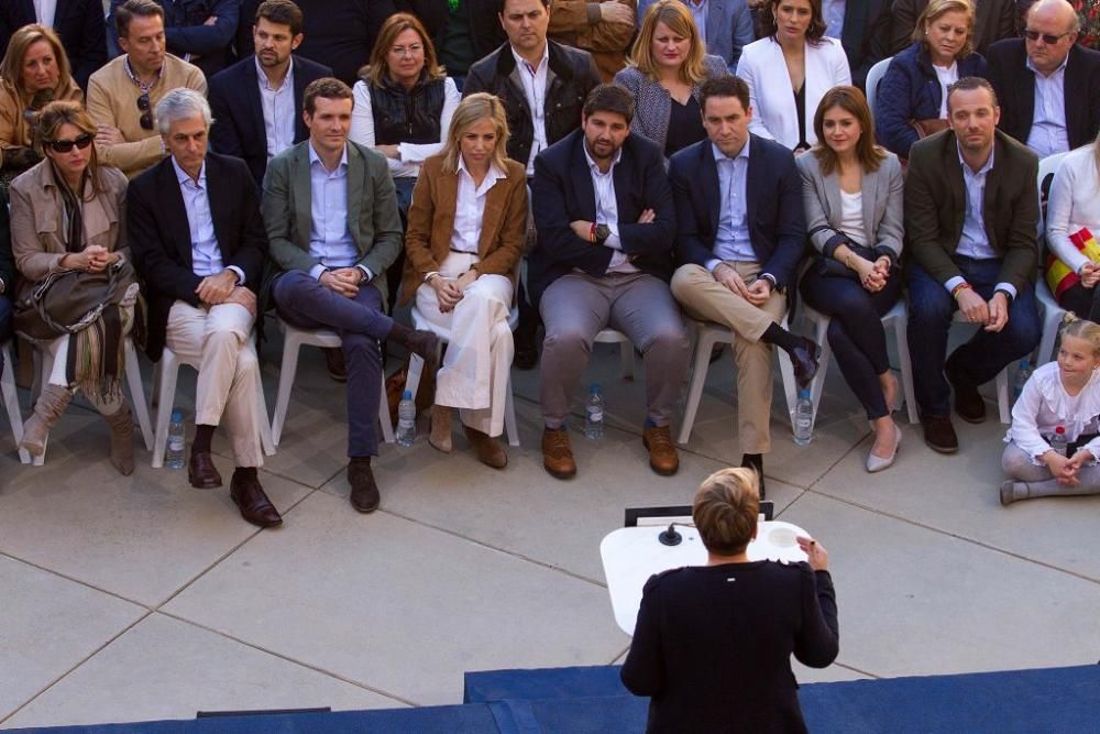 Acto de presentación de Noelia Arroyo como candidata a la alcaldía de Cartagena