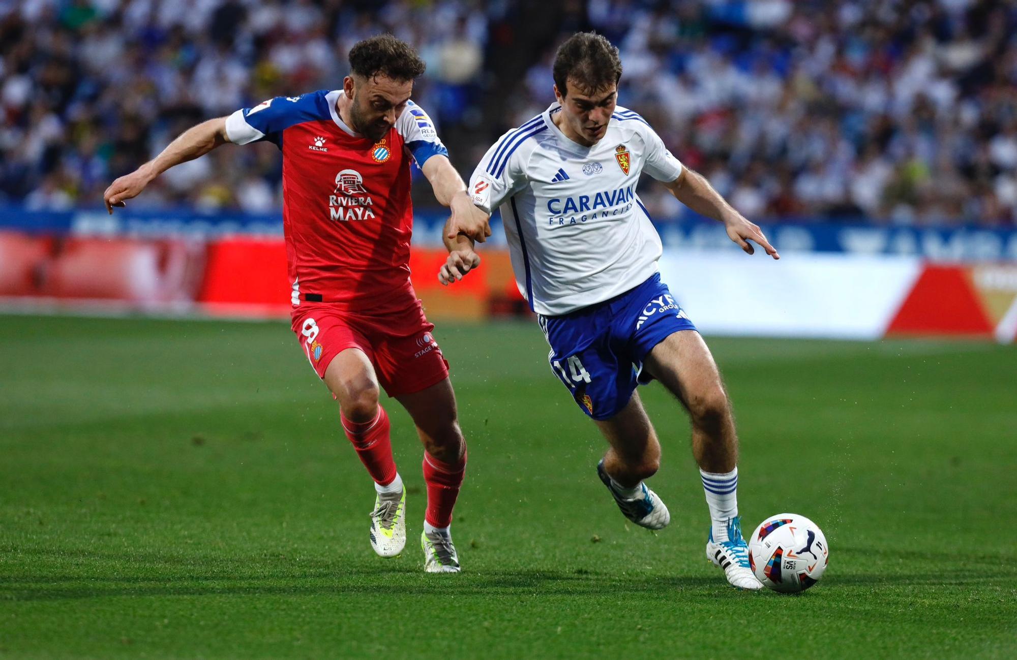 El Real Zaragoza - Espanyol, en imágenes