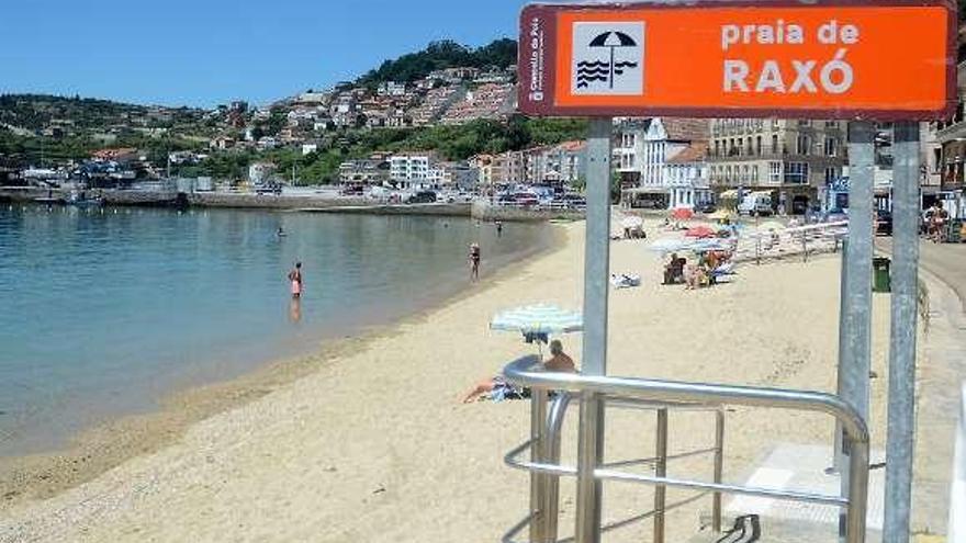 Playa de Raxó. // Rafa Vázquez