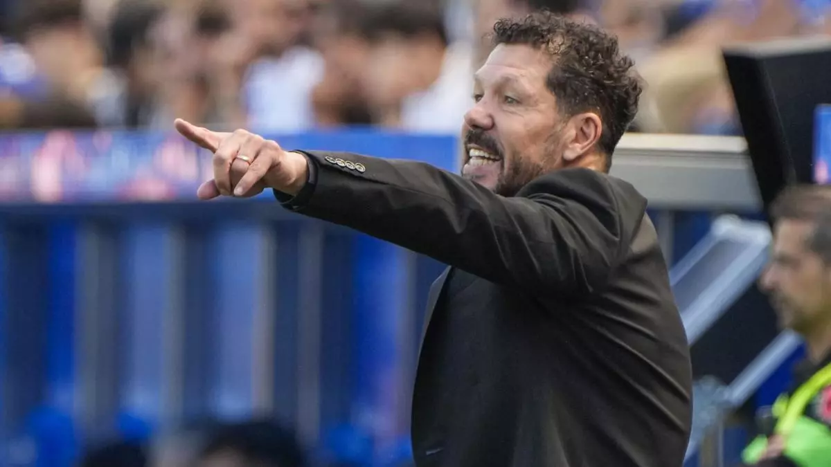 Simeone: "No ha acabado la temporada, nos queda competir por el Mundial de Clubes"