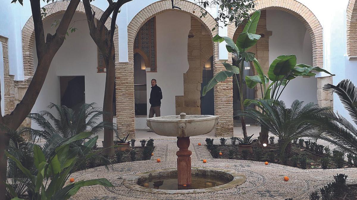 Una imagen del patio principal del Archivo Municipal tras su recuperación.