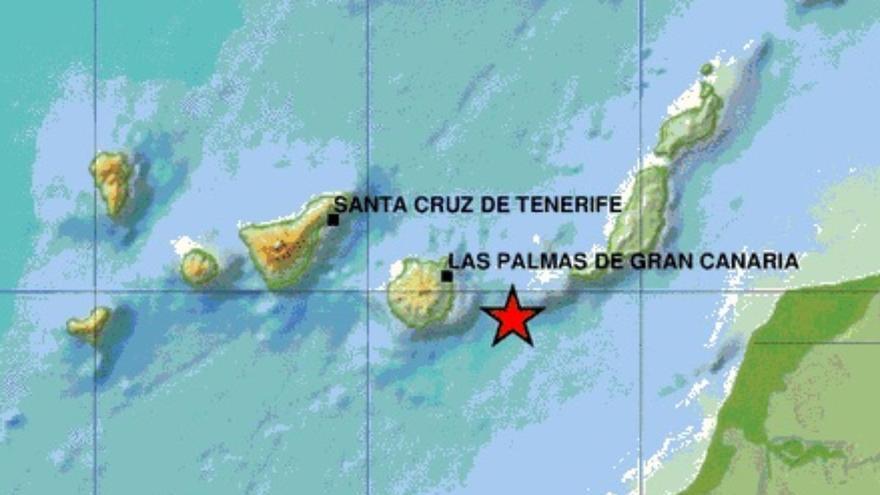 Terremoto en la costa de Gran Canaria