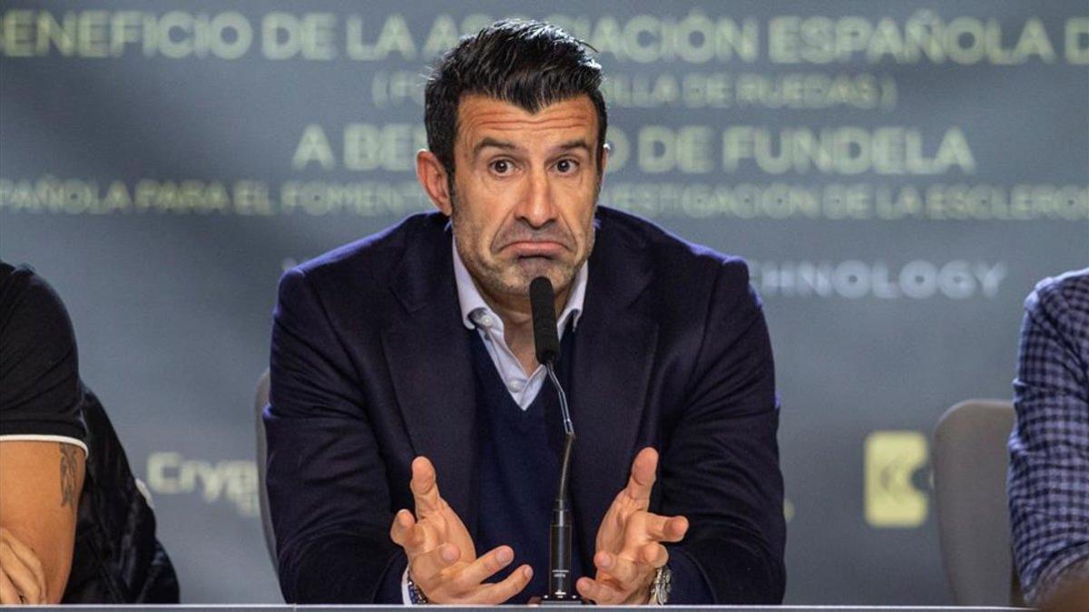 Luis Figo no quiere una Superliga europea