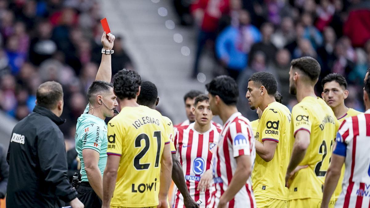 José Bordalás: "Nunca había visto una expulsión de este tipo"