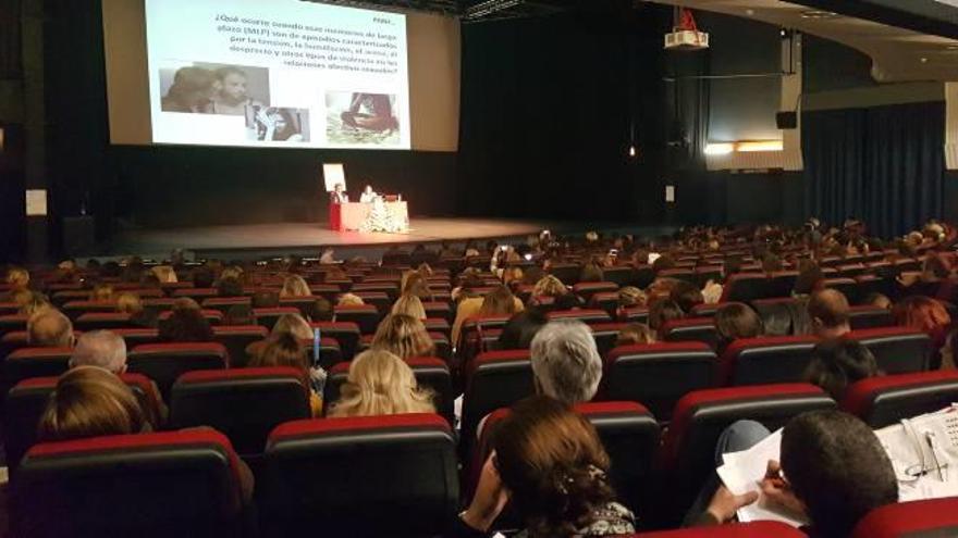 La doctora Sandra Racionero va participar en les Jornades Socioeducatives de 2017.