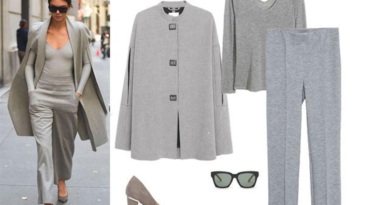 Kendall Jenner gris