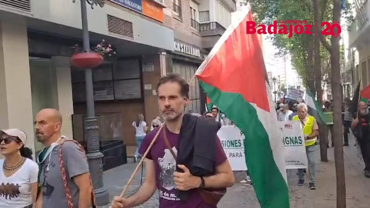 Manifestación del Primero de Mayo en Badajoz: el sindicalismo "combativo" se reivindica