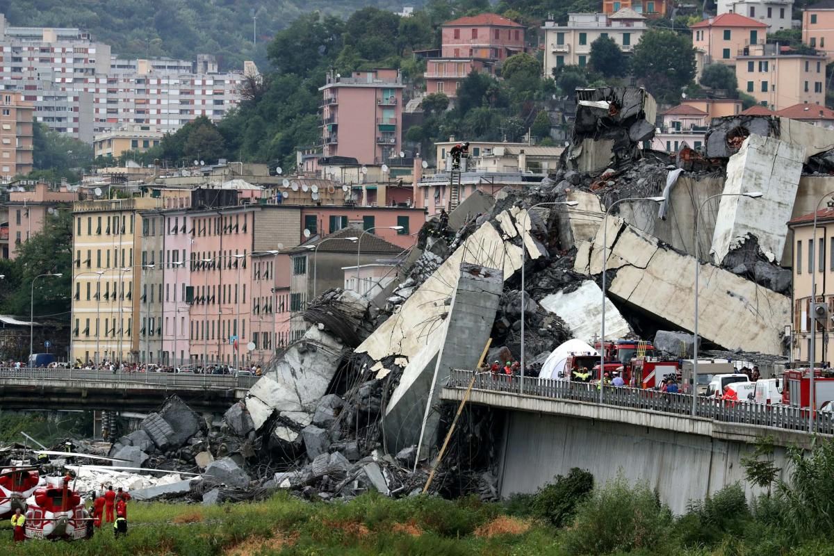 La tragedia de Génova en imágenes