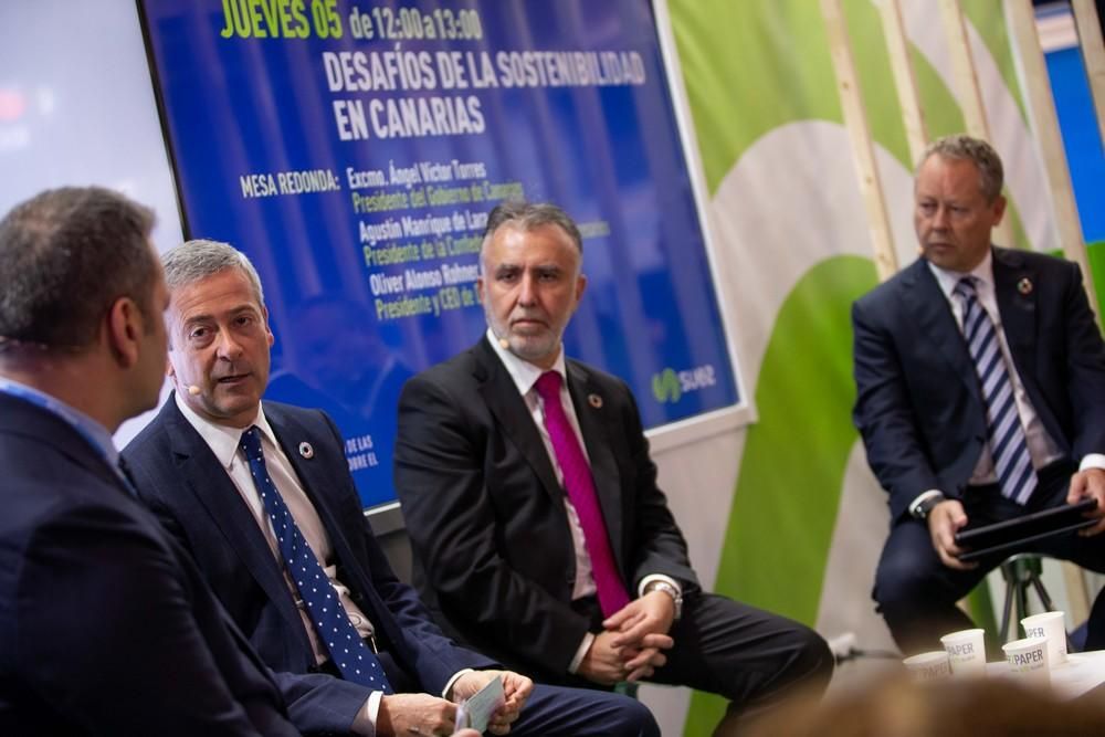 Ángel Víctor Torres participa en un debate en Madrid en la Cumbre del Cambio Climático