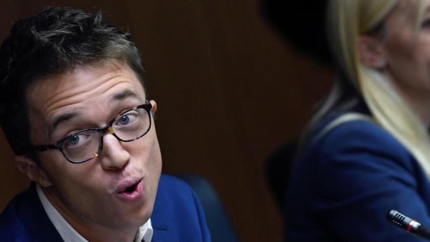 El portavoz de Más Madrid, Íñigo Errejón.