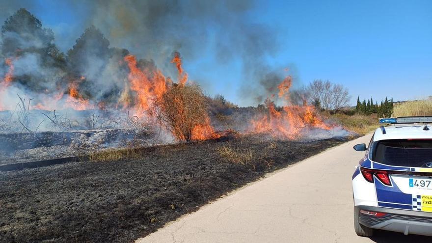 Estabilitzat l&#039;incendi forestal a Montroi