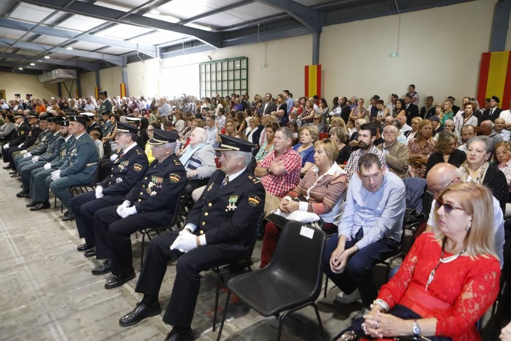 Festividad del Pilar celebrada por la Comandancia de la Guardia Civil de Gijón