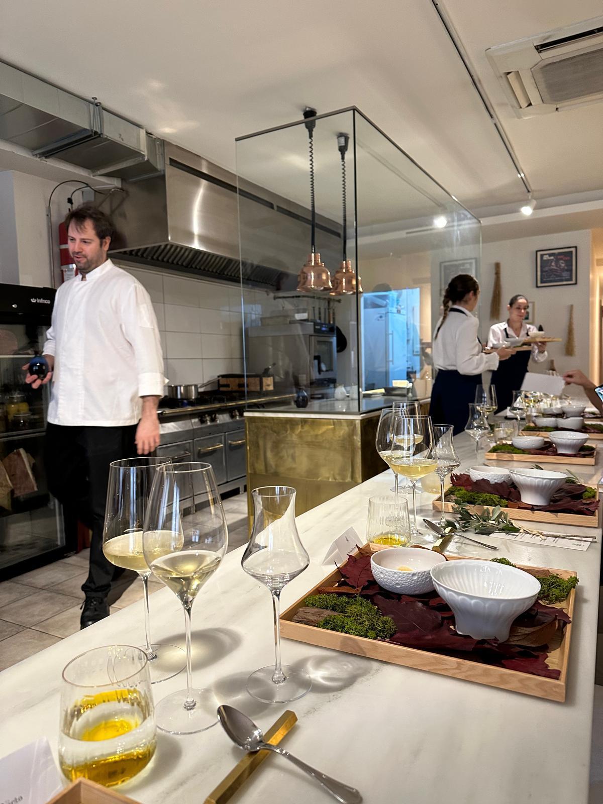 Nuevo menú de Luis Caballero chef del restaurante madrileño Playing Solo.