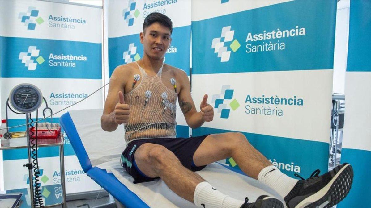 El jugador ya ha pasado el reconocimiento médico con el club azulgrana