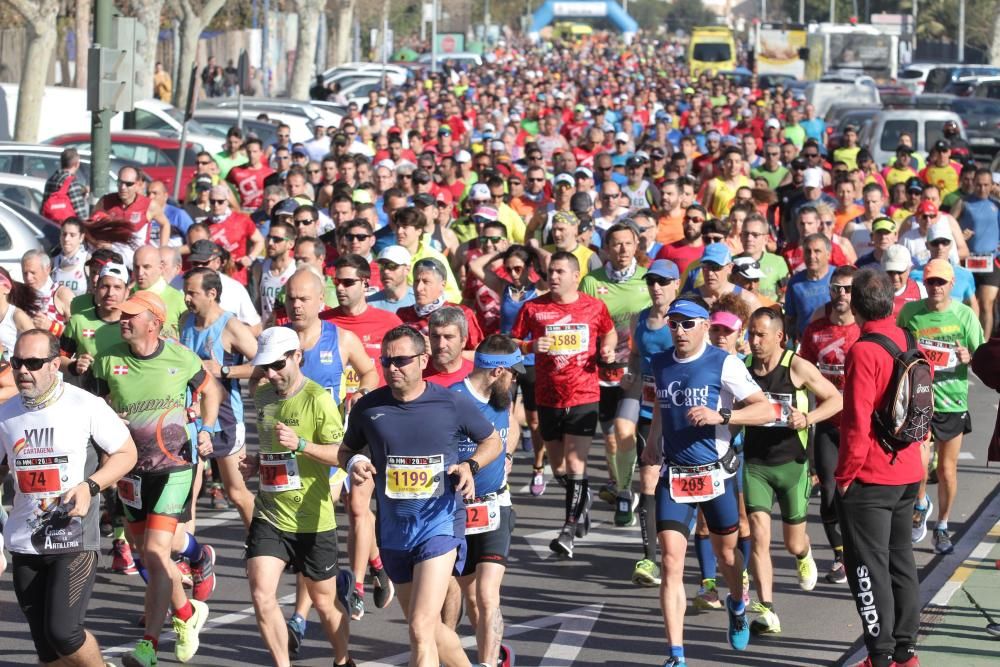 Media maratón de Cartagena