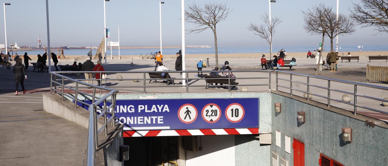 La oferta de plazas en el paseo de Cimadevilla a Poniente subiría a dos mil  con el nuevo parking - La Nueva España