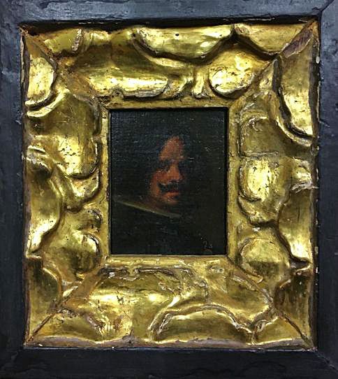 Copia del autorretrato de Velázquez, escuela española, siglo XVIII o siglo XIX.  | Museo de Bellas Artes de Asturias