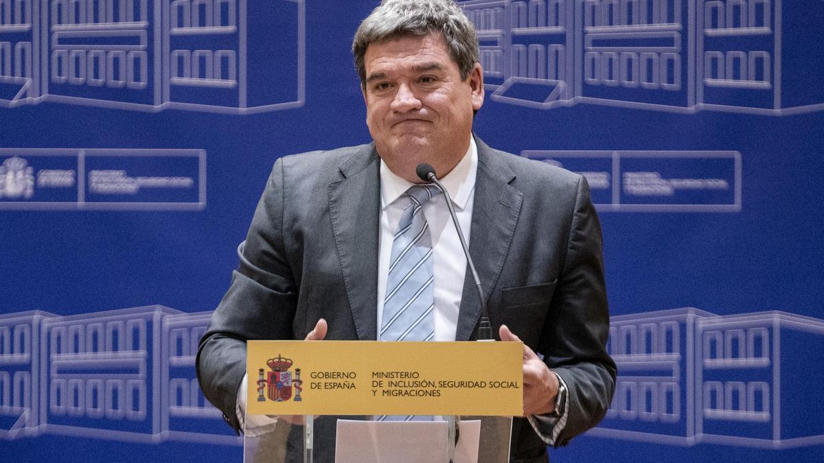 El ministro de Inclusión, Seguridad Social y Migraciones, José Luis Escrivá.