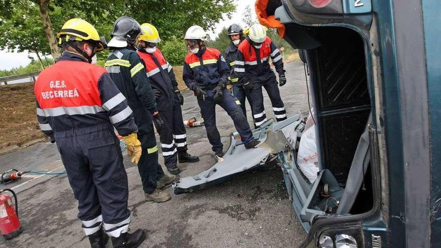 Una de las sesiones prácticas celebradas durante el curso. // Bernabé/Cris M.V.