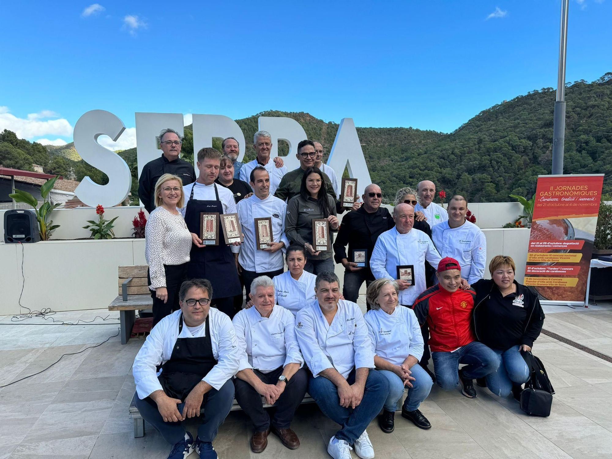 El restaurante Goya Gallery de València gana el concurso de 'Olla de calabaza' de Serra