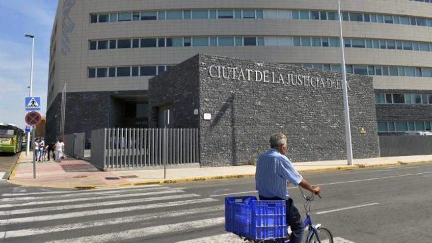 La Ciudad de la Justicia de Elche, que acogió el juicio contra la acusada.