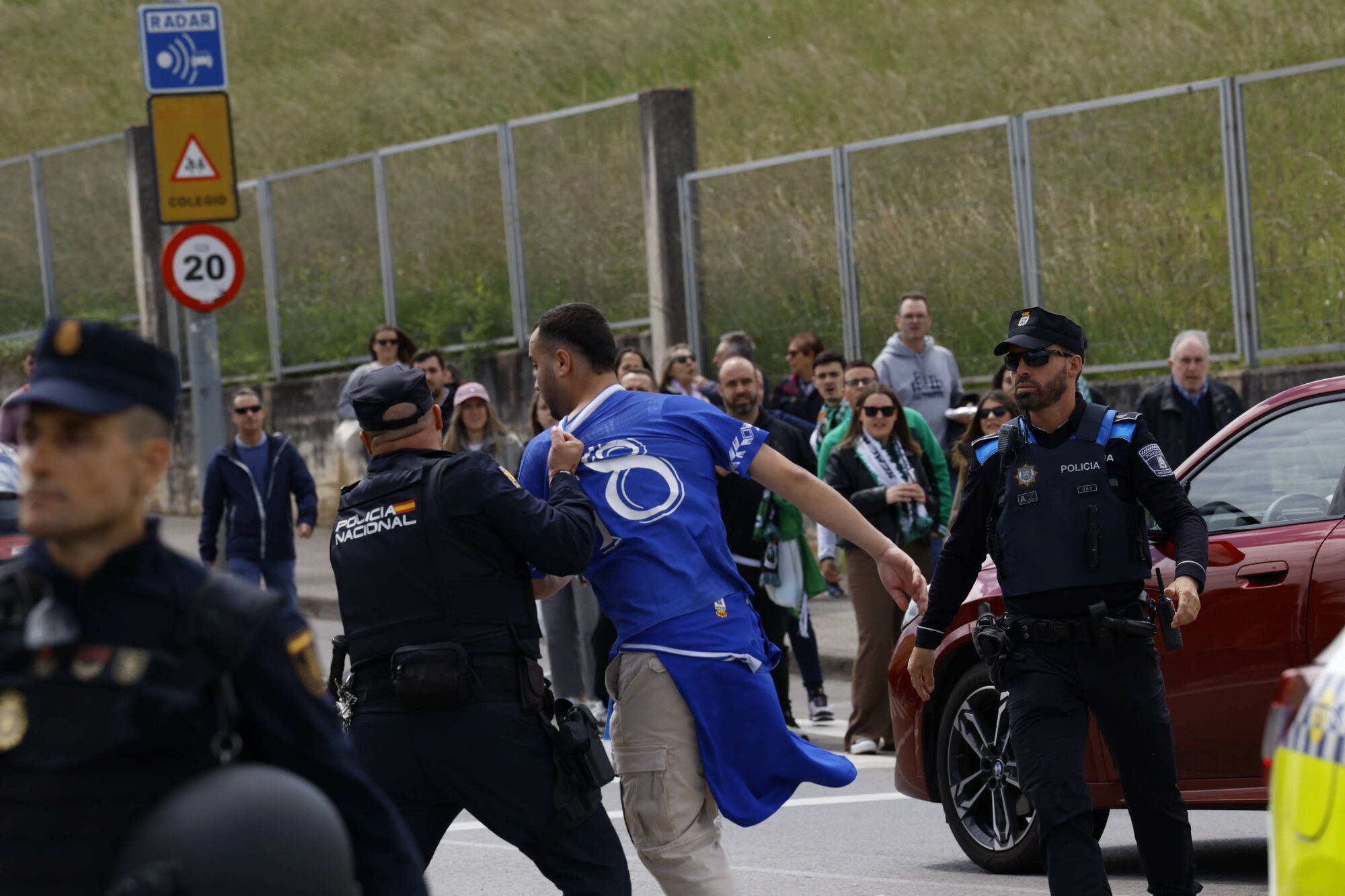 Así fue el partido entre el Real Oviedo y el Racing de Santander