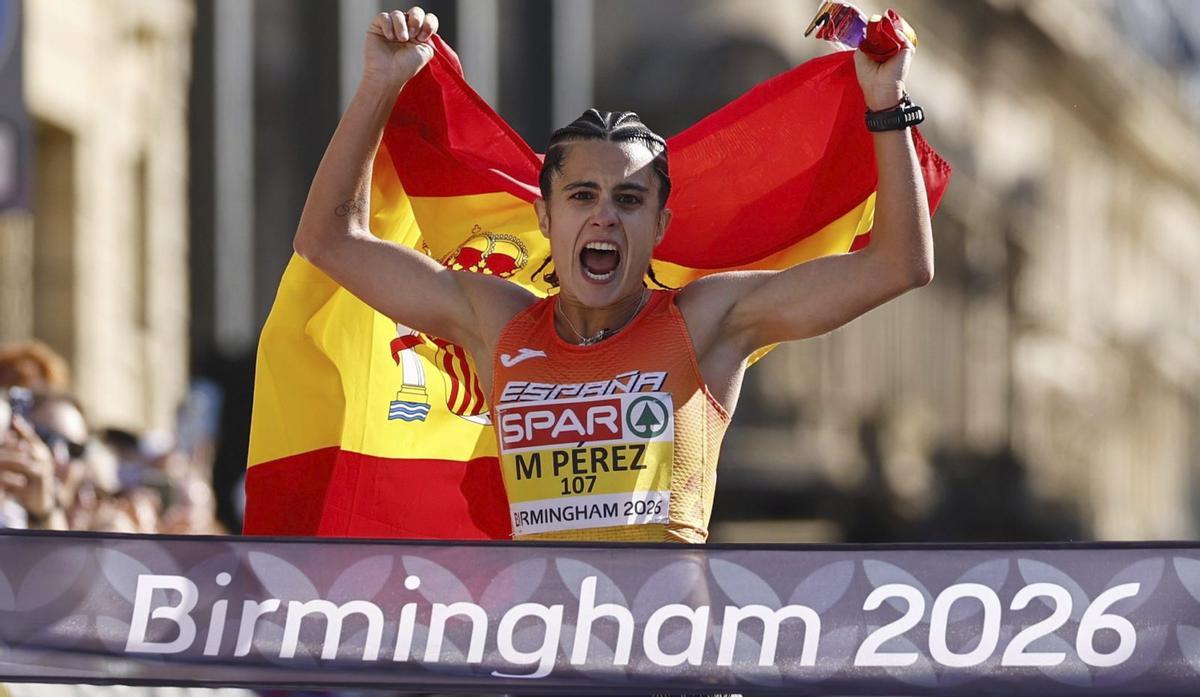 Pluja de medalles en la marxa