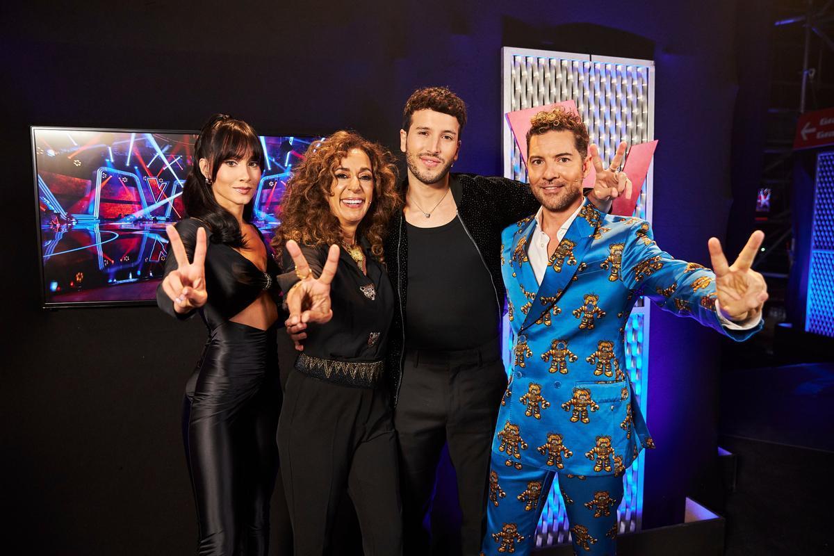 Aitana, Rosario Flores, Sebastián Yatra y David Bisbal.