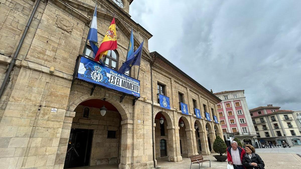 Fachada del Ayuntamiento de Avilés