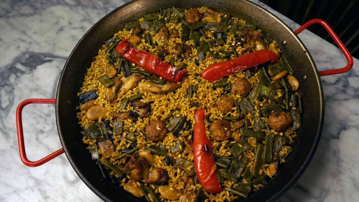 Restaurante Diània: Receta de Paella Valenciana