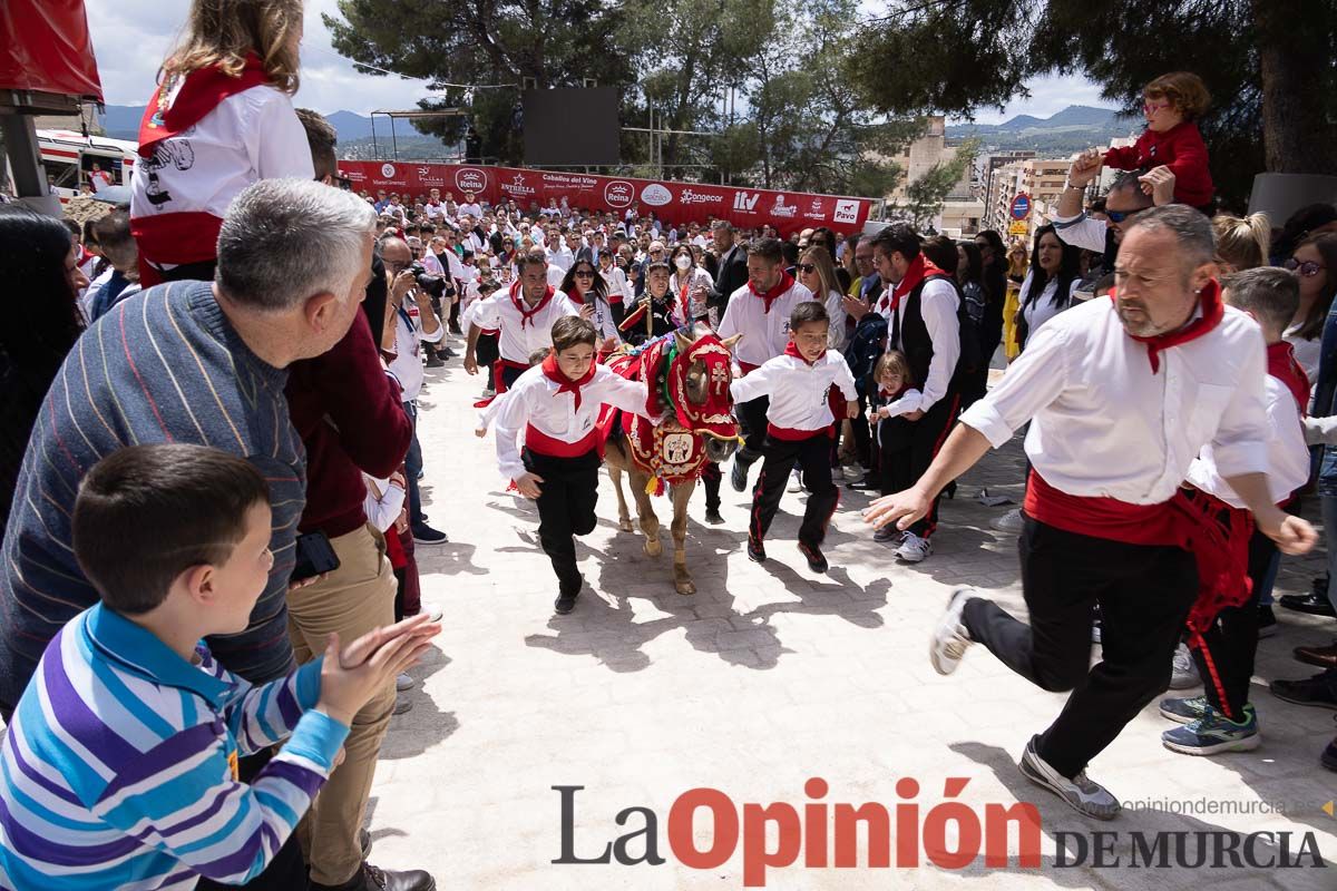 Desfile infantil en las Fiestas de Caravaca (Bando Caballos del Vino)