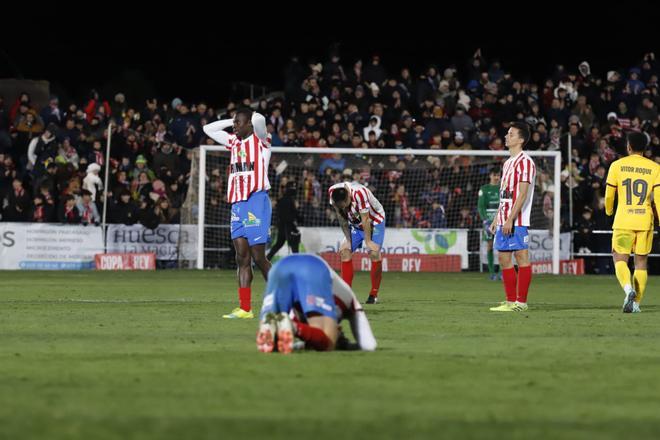 En imágenes | La UD Barbastro roza la épica y cae derrotado contra el FC Barcelona (2-3)
