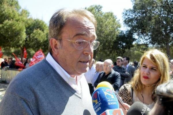 Fotogalería: Homenaje a los fusilados en la guerra en Zaragoza